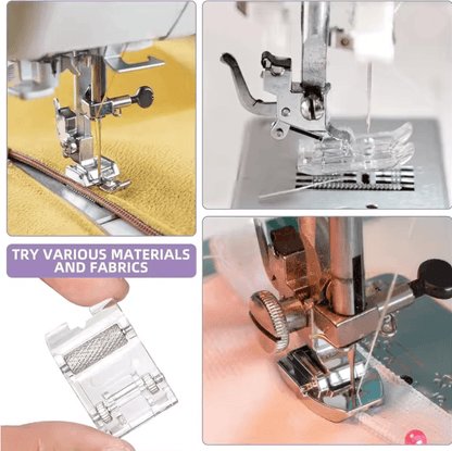 Household Electric Sewing Machine With Lock Stitch And Pedal Control 1