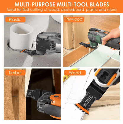 Japanese Oscillating Saw Blades High Carbon Steel Bi Metal Multitool Cutter Set 1