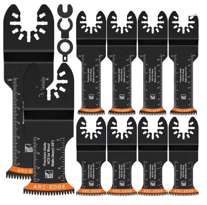 Japanese Oscillating Saw Blades High Carbon Steel Bi Metal Multitool Cutter Set 5