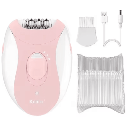 Rechargeable Womens Electric Epilator And Hair Removal Device For Face And Body 3