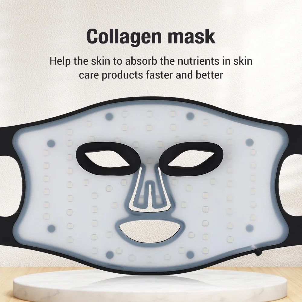 LED Red Light Therapy Mask 460nm 660nm 850nm For Skin Rejuvenation Anti Aging 2