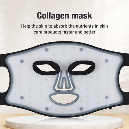 LED Red Light Therapy Mask 460nm 660nm 850nm For Skin Rejuvenation Anti Aging 2