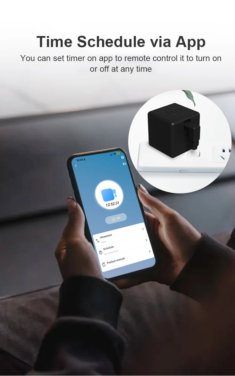 Smart Fingerbot Button Pusher Robot With Bluetooth And Zigbee Options 2