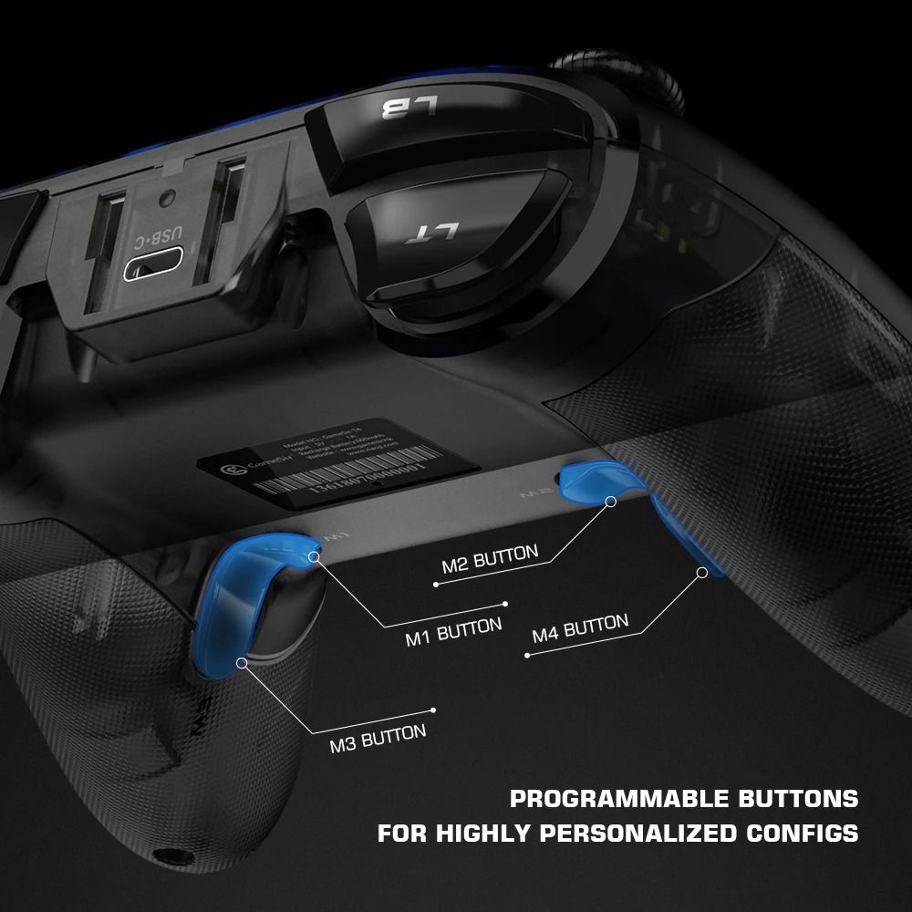 Wireless Multi Platform Game Controller With Motion Sensor 3