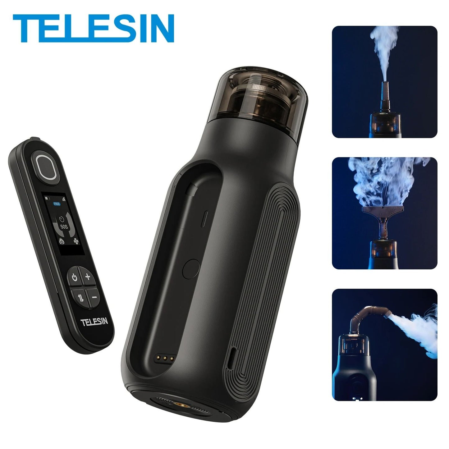 TELESIN Portable Smoke Maker Fogger Machine Remote Control Smoke Effect Kit
