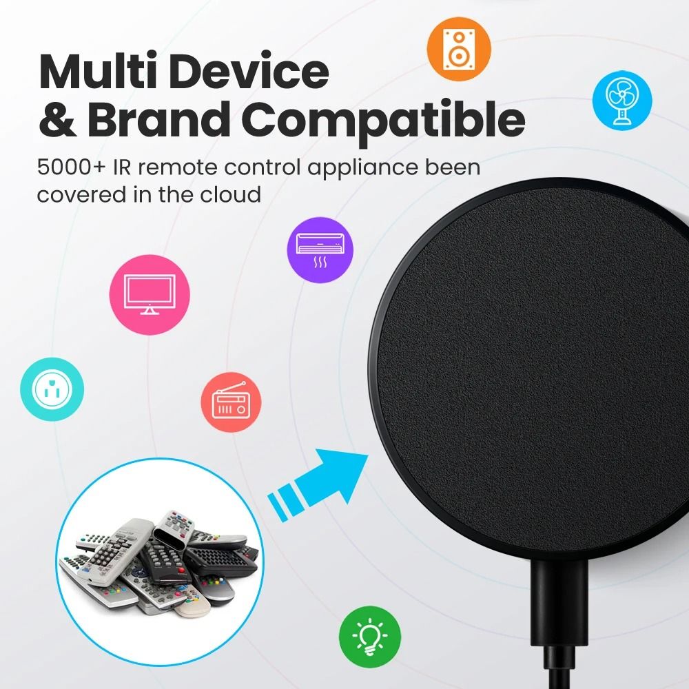 Smart WiFi Universal Remote Control With Tuya App For Air Conditioners TVs And Home Devices 3
