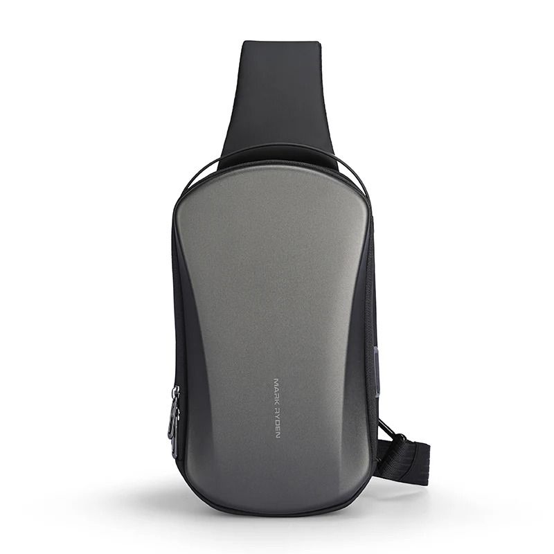 Waterproof Hard Shell Crossbody Bag With USB Charging Port 6