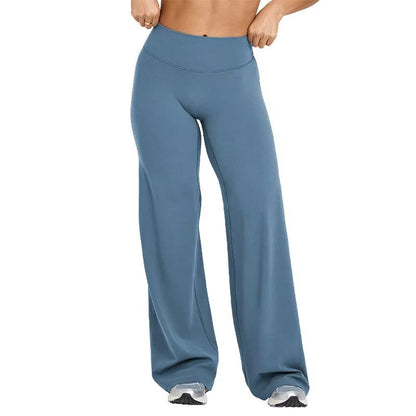 ButterSoft Womens StraightLeg Yoga Pants  MidWaist Active  Lounge Trousers 1