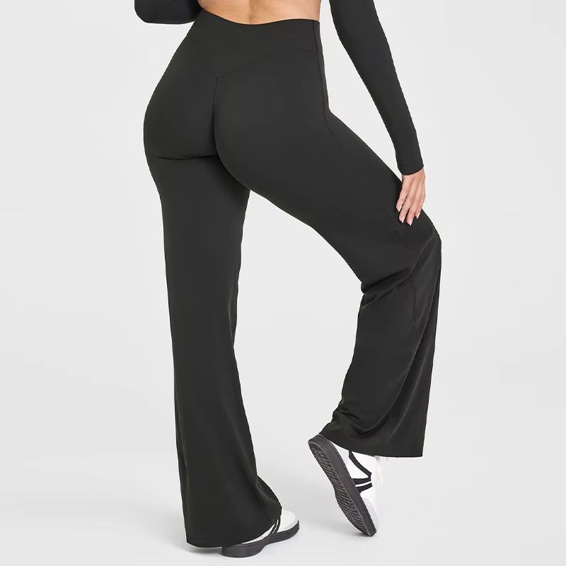 ButterSoft Womens StraightLeg Yoga Pants  MidWaist Active  Lounge Trousers 13