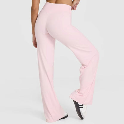 ButterSoft Womens StraightLeg Yoga Pants  MidWaist Active  Lounge Trousers 7