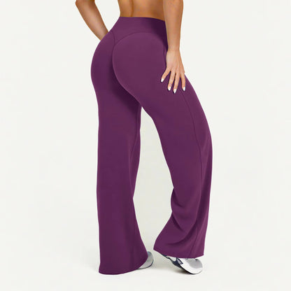 ButterSoft Womens StraightLeg Yoga Pants  MidWaist Active  Lounge Trousers 20