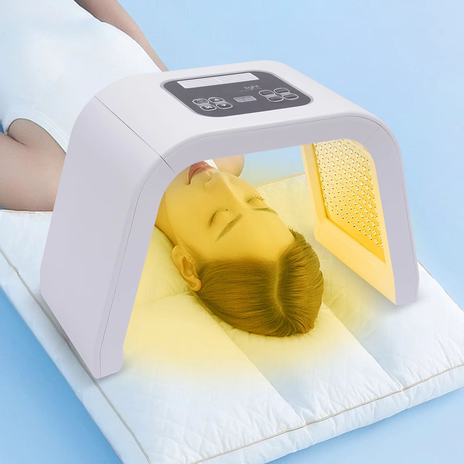 7Color LED Light Therapy Mask  Professional 7in1 Skin Care Beauty Device For Home  Spa 1