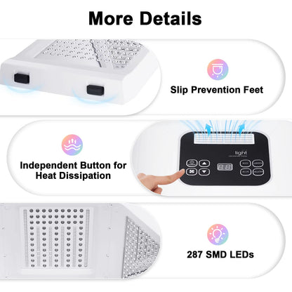 7Color LED Light Therapy Mask  Professional 7in1 Skin Care Beauty Device For Home  Spa 5