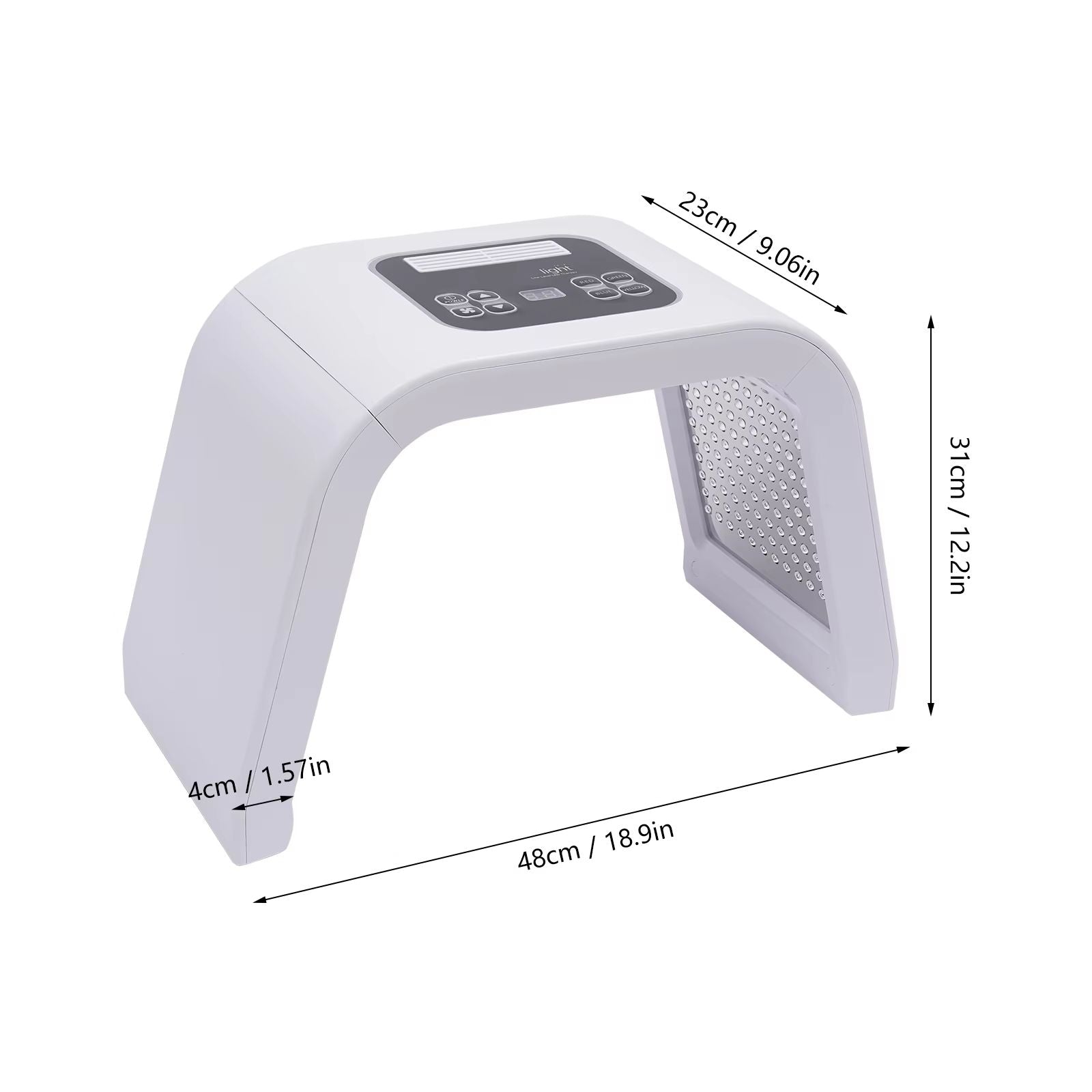 7Color LED Light Therapy Mask  Professional 7in1 Skin Care Beauty Device For Home  Spa 6