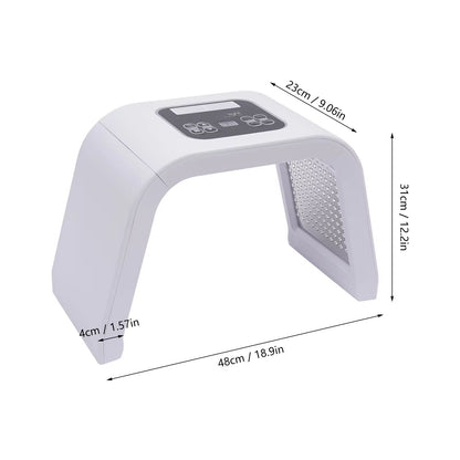 7Color LED Light Therapy Mask  Professional 7in1 Skin Care Beauty Device For Home  Spa 6