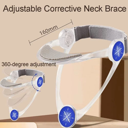 Adjustable Neck Stretcher Cervical Traction Device  Relieve Neck  Shoulder Pain Correct Posture 4