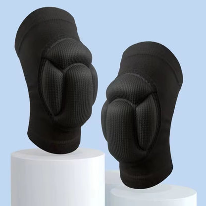 Thickened Sports Knee Pads  NonSlip Fitness  Basketball Knee Support Brace For Men And Women 2