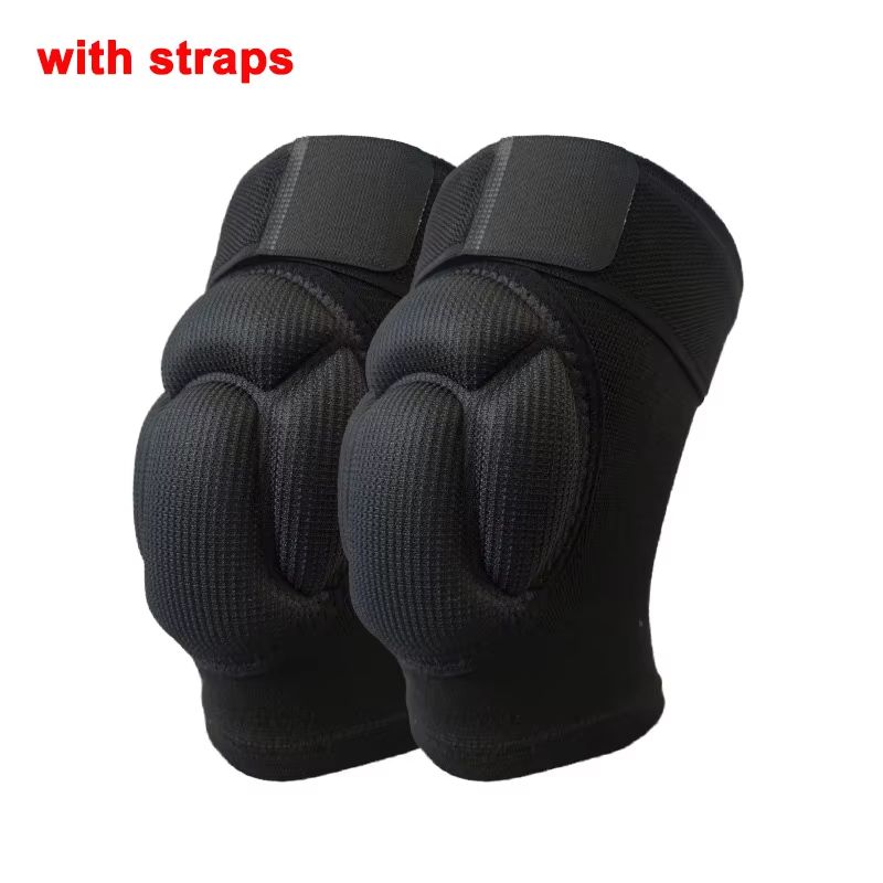 Thickened Sports Knee Pads  NonSlip Fitness  Basketball Knee Support Brace For Men And Women 6