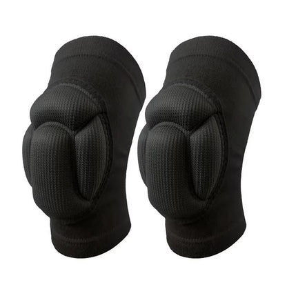 Thickened Sports Knee Pads  NonSlip Fitness  Basketball Knee Support Brace For Men And Women 7