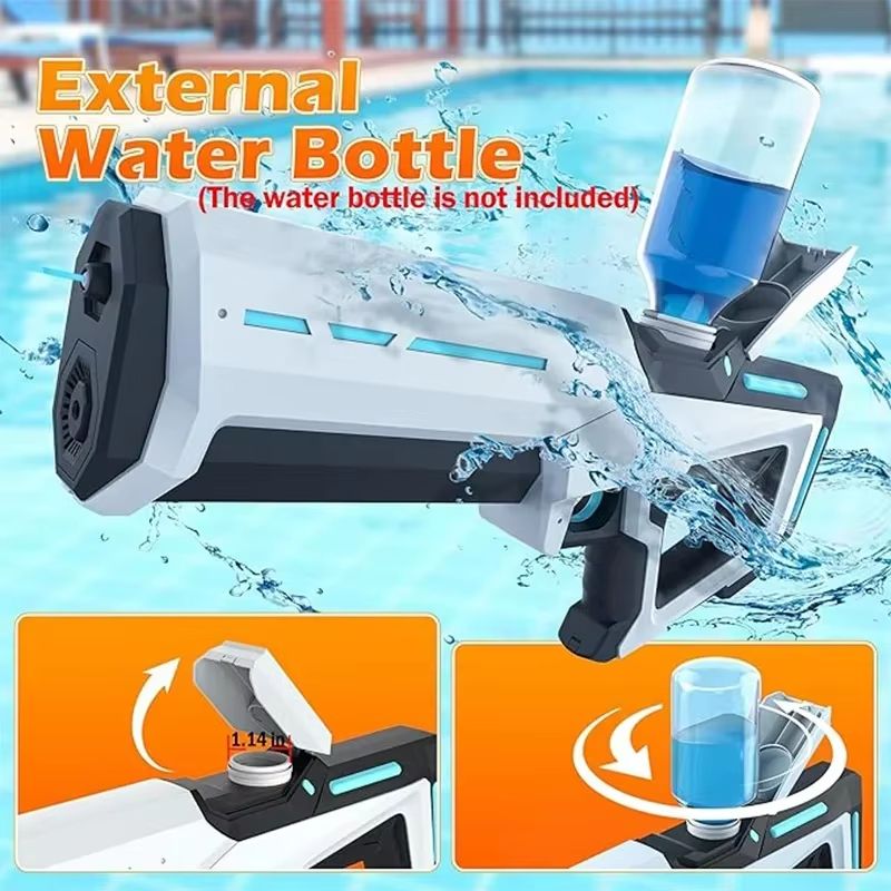 Electric Water Gun For Adults  Powerful Automatic Water Blaster For Summer Fun 5