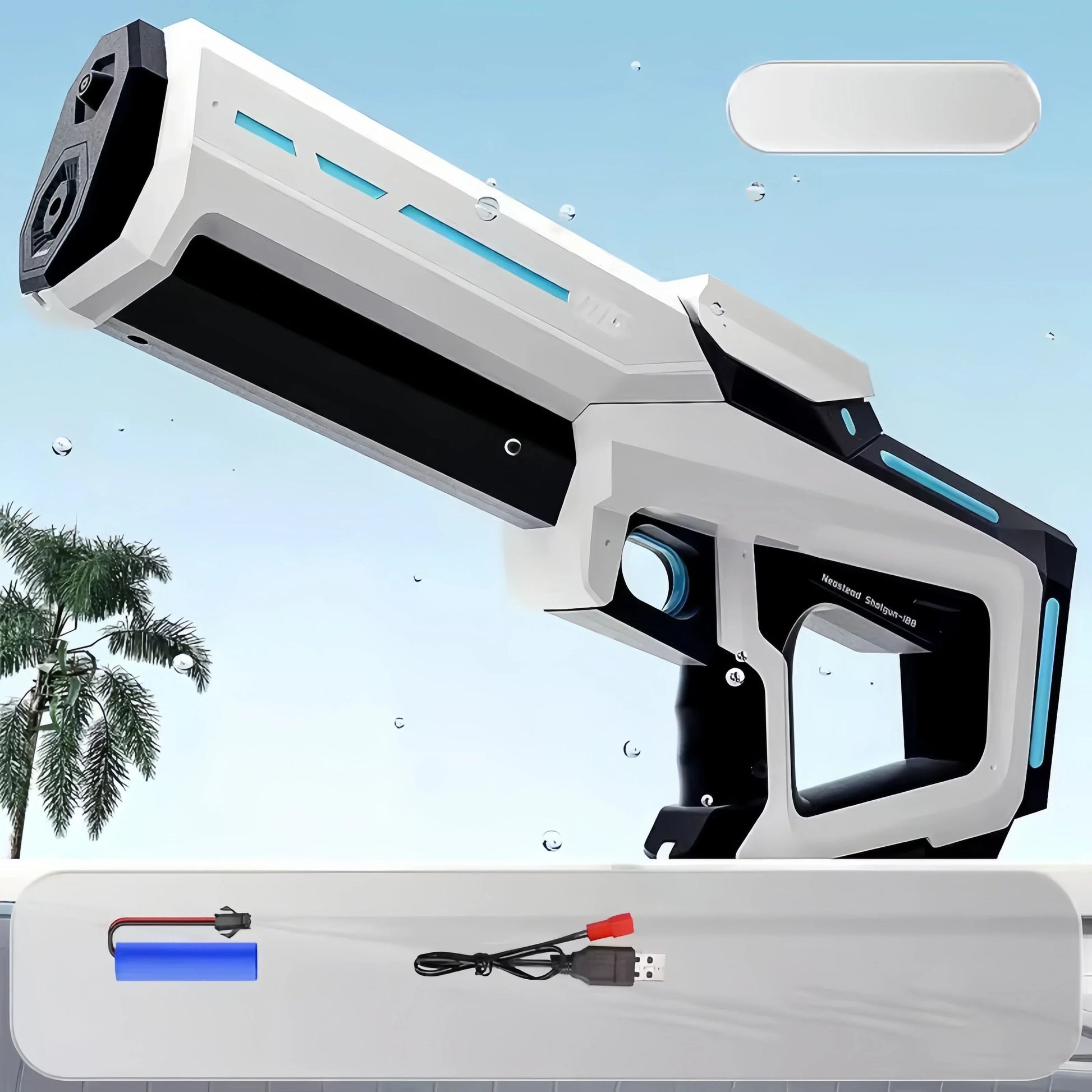 Electric Water Gun For Adults  Powerful Automatic Water Blaster For Summer Fun 7