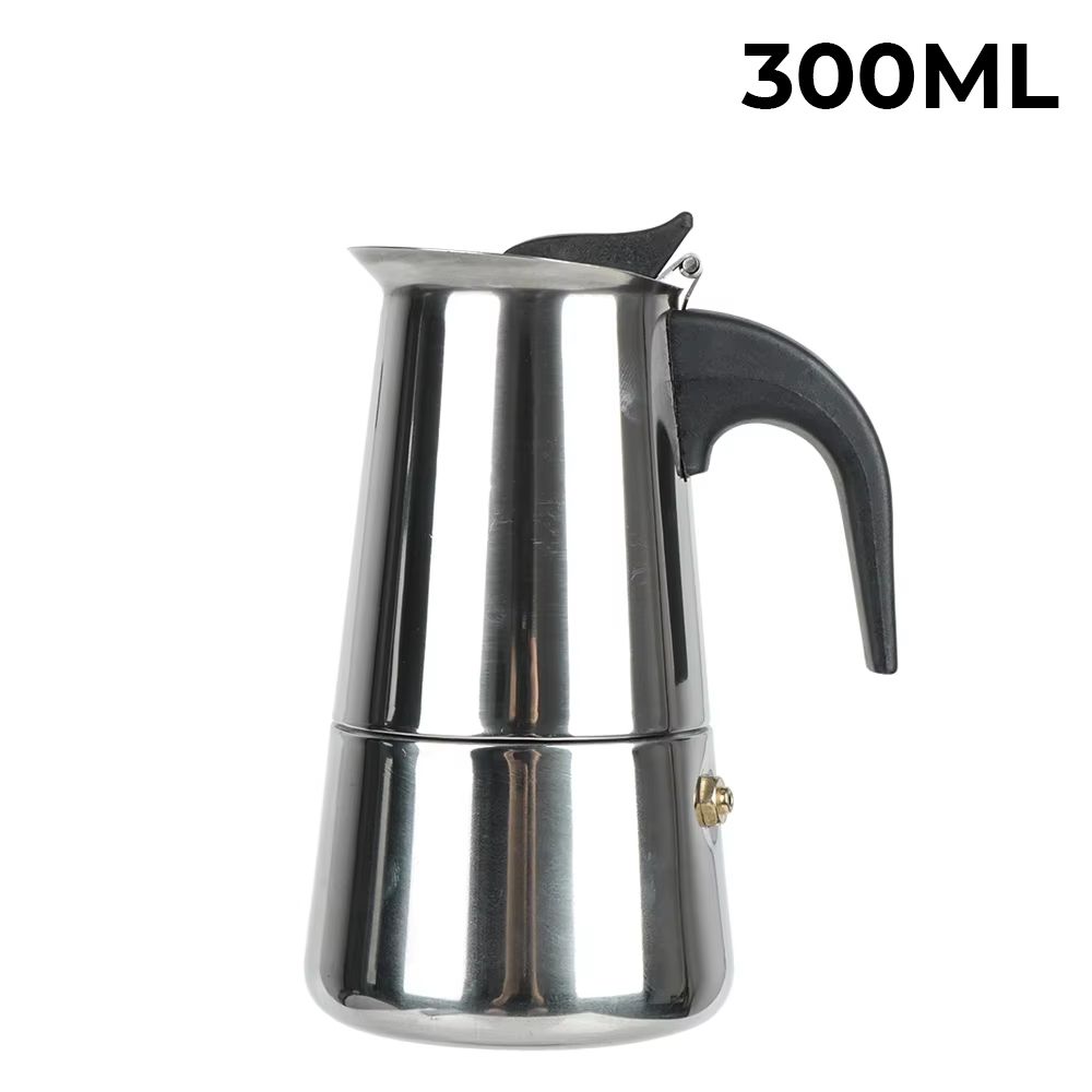 Mocha Coffee Pot  Italian Aluminum Octagonal Coffee  Tea Maker Portable Espresso Brewer 9