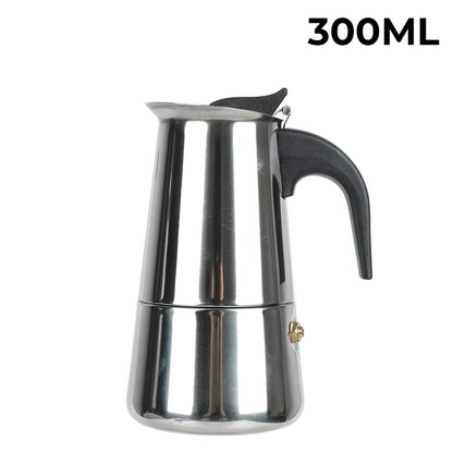 Mocha Coffee Pot  Italian Aluminum Octagonal Coffee  Tea Maker Portable Espresso Brewer 9
