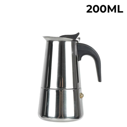 Mocha Coffee Pot  Italian Aluminum Octagonal Coffee  Tea Maker Portable Espresso Brewer 7