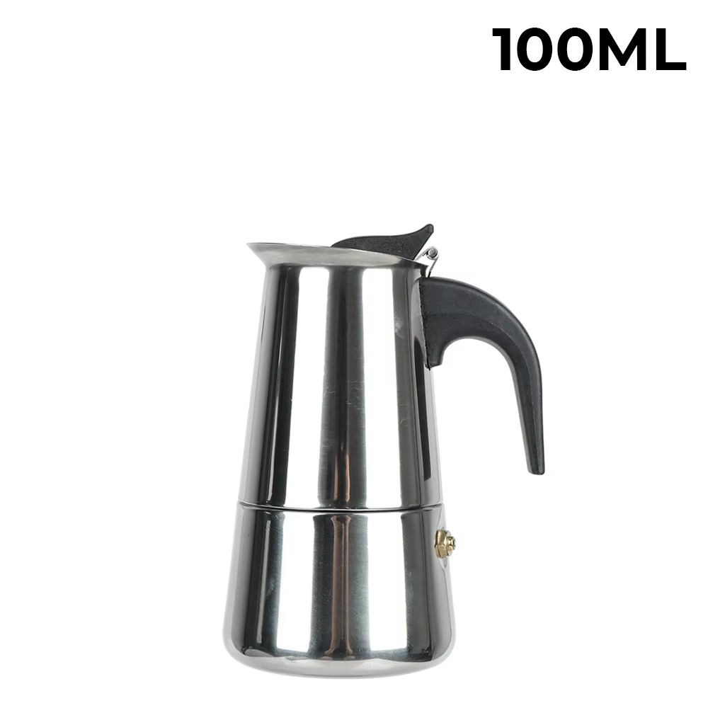 Mocha Coffee Pot  Italian Aluminum Octagonal Coffee  Tea Maker Portable Espresso Brewer 8