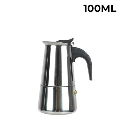 Mocha Coffee Pot  Italian Aluminum Octagonal Coffee  Tea Maker Portable Espresso Brewer 8