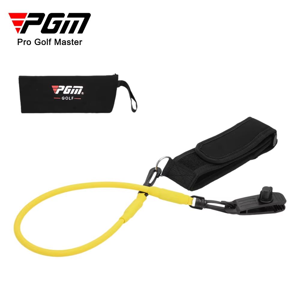 PGM Golf Swing Trainer Tension Belt  Adjustable Golf Swing Correction  Strength Training Band 1