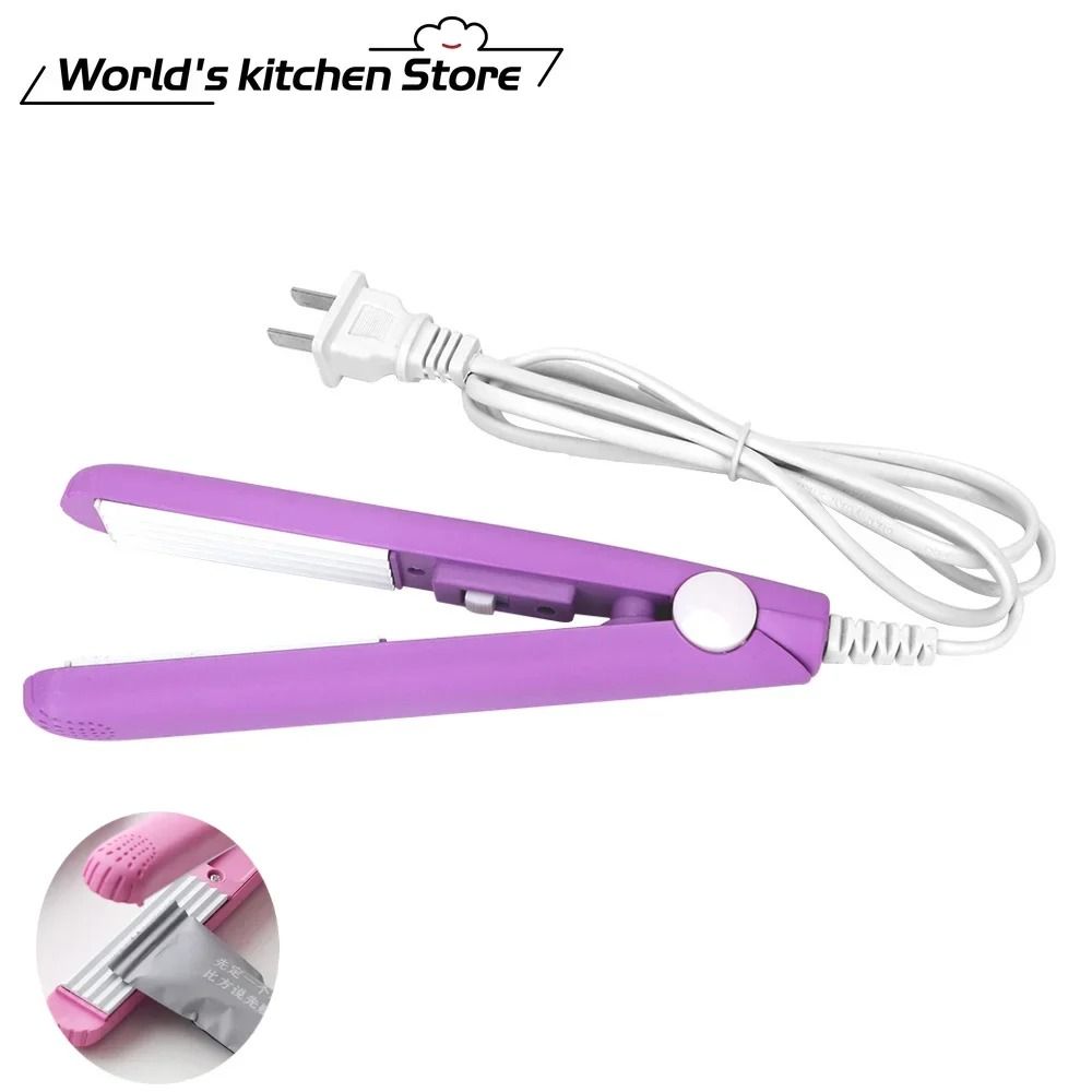 Mini Portable Heat Sealer For Food Bags  Handheld Vacuum Seal Clip 12