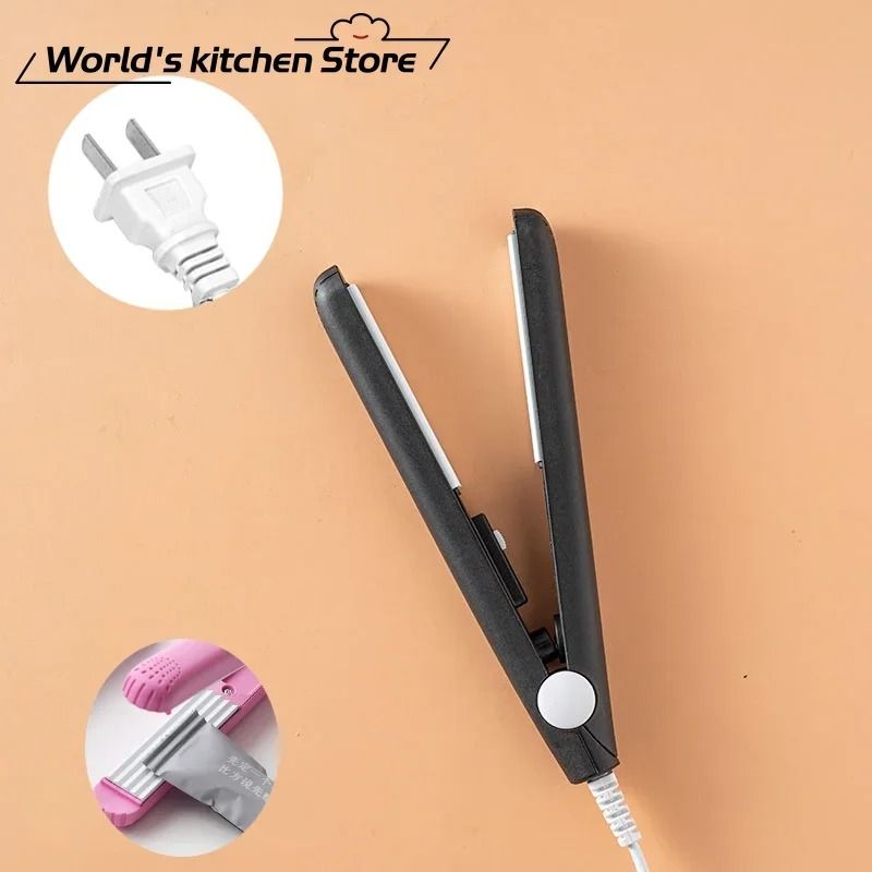 Mini Portable Heat Sealer For Food Bags  Handheld Vacuum Seal Clip 14