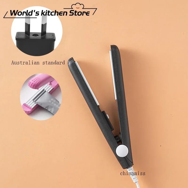 Mini Portable Heat Sealer For Food Bags  Handheld Vacuum Seal Clip 16