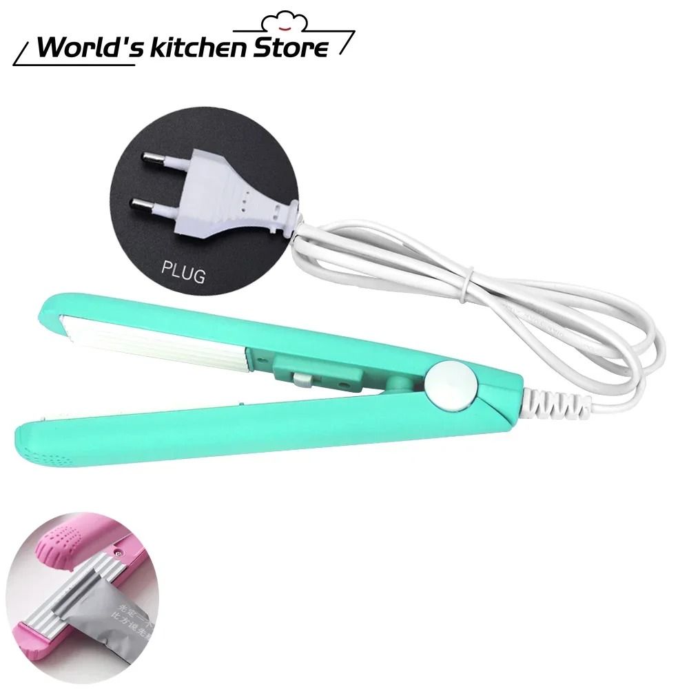 Mini Portable Heat Sealer For Food Bags  Handheld Vacuum Seal Clip 7