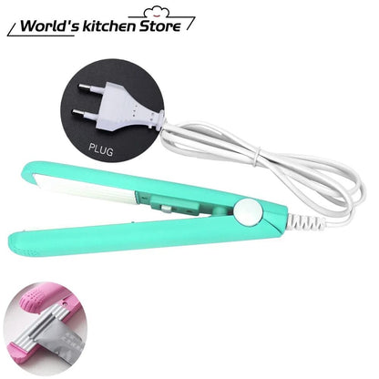 Mini Portable Heat Sealer For Food Bags  Handheld Vacuum Seal Clip 7