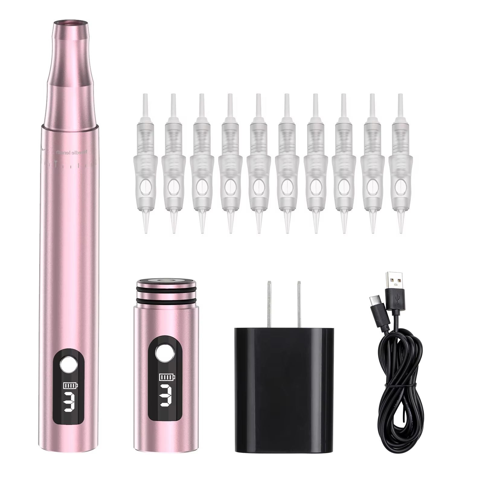 Stigma Wireless Tattoo Machine Kit  Professional Rotary Tattoo Pen With Power Supply  Needle Set Fo 26