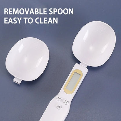 Digital Weighing Spoon Scale With LCD Display  Precision Kitchen Measuring Tool For Coffee Baking A 2