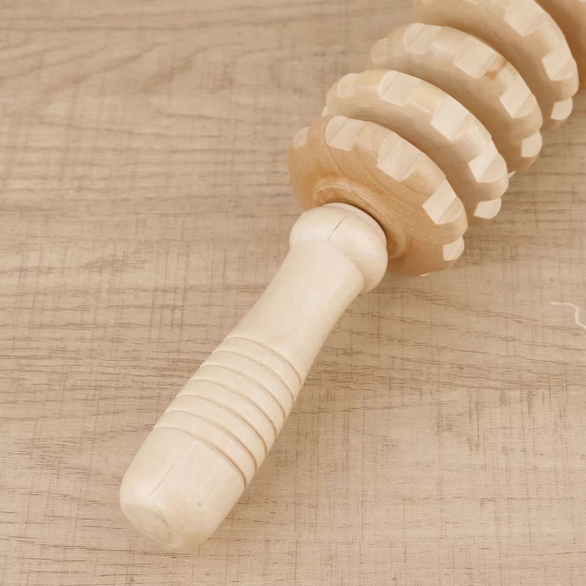Wooden Therapy Massager Roller  Deep Tissue Fascia  Cellulite Relief Stick 4