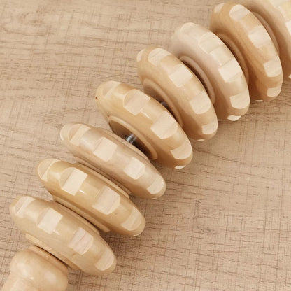 Wooden Therapy Massager Roller  Deep Tissue Fascia  Cellulite Relief Stick 5