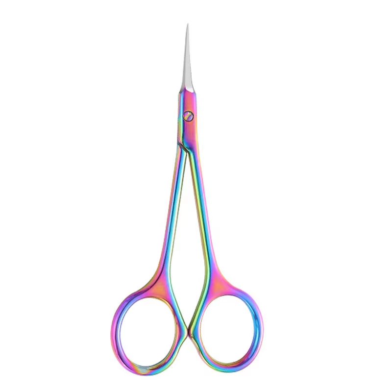 Precision Stainless Steel Cuticle Scissors  Dead Skin Remover  Russian Manicure Nail Scissors With  6