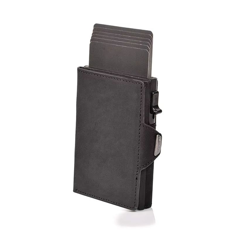 YATBEST RFID Metal Wallet  Automatic PopUp Card Holder With Large Capacity  AntiTheft Protection 7