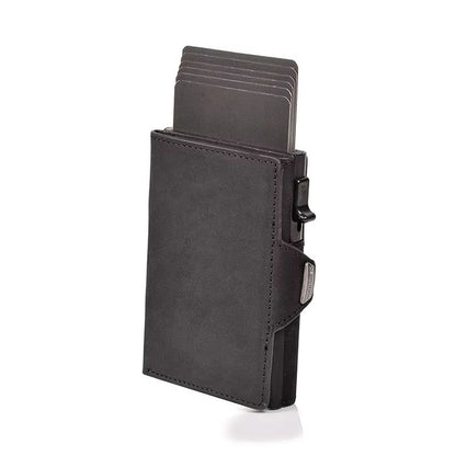 YATBEST RFID Metal Wallet  Automatic PopUp Card Holder With Large Capacity  AntiTheft Protection 7
