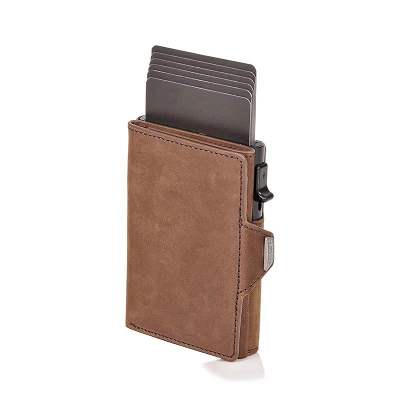 YATBEST RFID Metal Wallet  Automatic PopUp Card Holder With Large Capacity  AntiTheft Protection 8