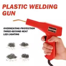 Plastic Welder Machine  Bumper Repair Soldering Gun With 4 Types Of Staples For Car Kayak  Plastic  1