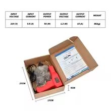 Plastic Welder Machine  Bumper Repair Soldering Gun With 4 Types Of Staples For Car Kayak  Plastic  5