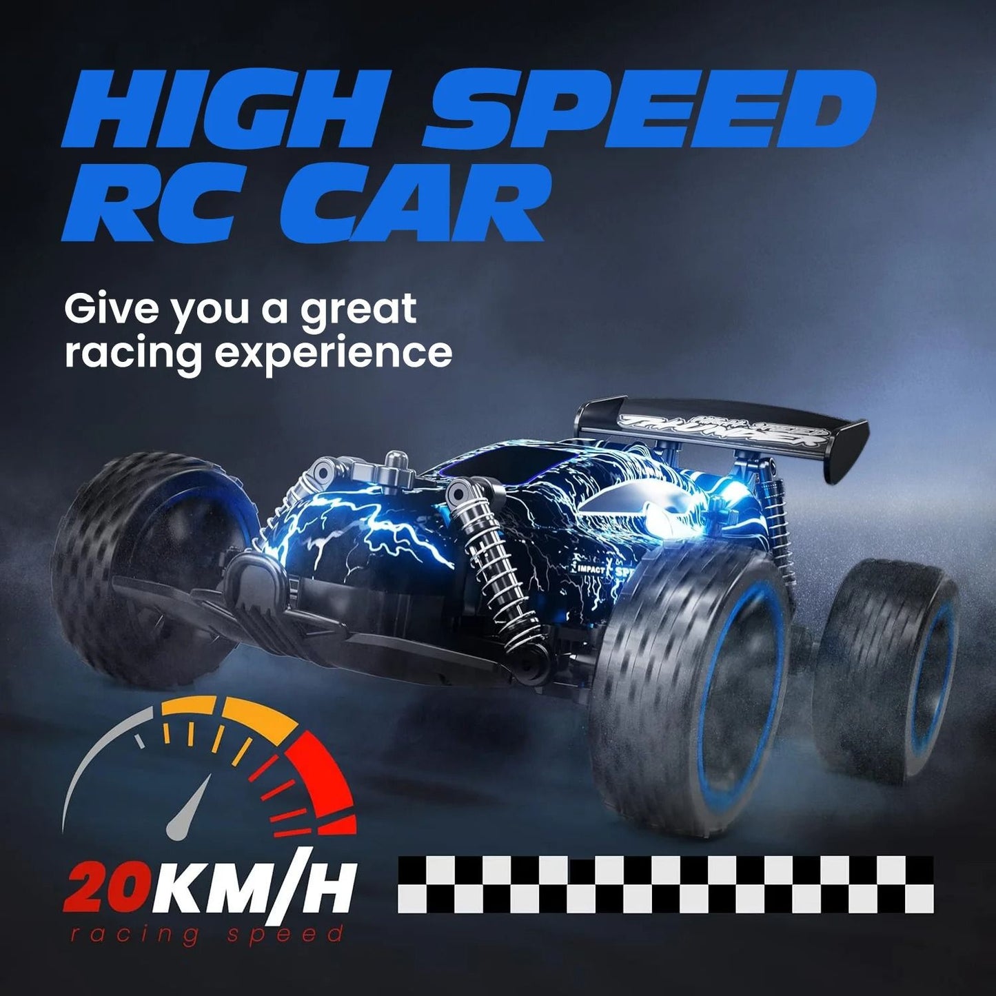 High Speed RC Drift Car With 24G Remote Control 3