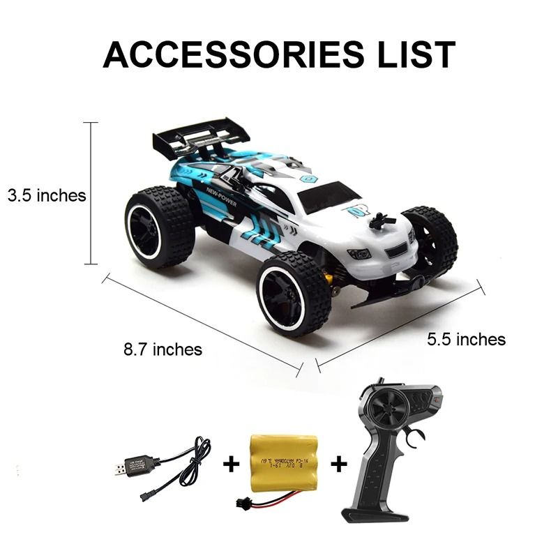 High Speed RC Drift Car With 24G Remote Control 7