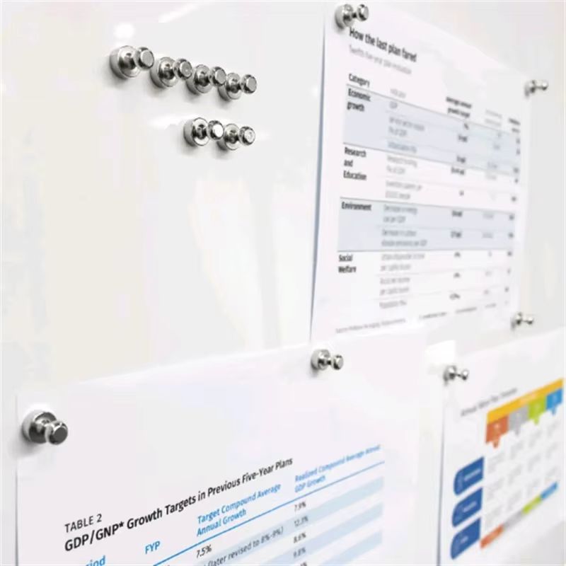 10PCS Strong Magnetic Nails  HeavyDuty Whiteboard Magnets For Office Refrigerator Calligraphy  Art  4
