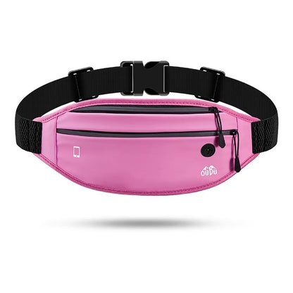 LOOGDEEL Waterproof Running Fanny Pack  Lightweight Double Zipper Belt Bag For Phone Keys  Essentia 10